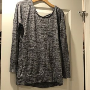Open back sweater